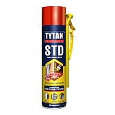 Пена монтажная бытовая Tytan Professional STD Эрго всесезонная 500 мл Пена монтажная бытовая Tytan Professional STD Эрго всесезонная 500 мл
