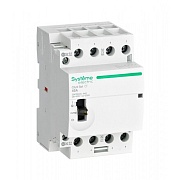 Контактор модульный Systeme Electric City9 Set 230 В 40 А тип AC 4НО с ручным управлением (SE C9C32440)
