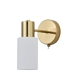 Бра Schaffner Ovest E14 40 Вт 220 В бронза IP20 (74535-1W AB)