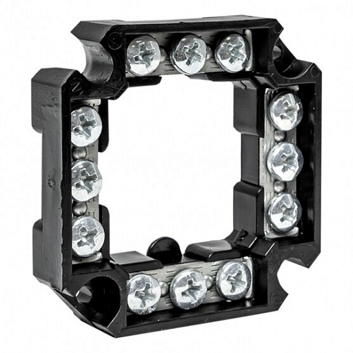 Клеммник для распределительных коробок 60х60х5,8 мм IP42 EKF (plc-020-017) Клеммник для распределительных коробок 60х60х5,8 мм IP42 EKF (plc-020-017)