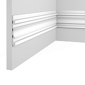 Панель декоративная из экополимера 100х2800х11 мм Artiva RT025 белая 0,28 кв.м Панель декоративная из экополимера 100х2800х11 мм Artiva RT025 белая 0,28 кв.м