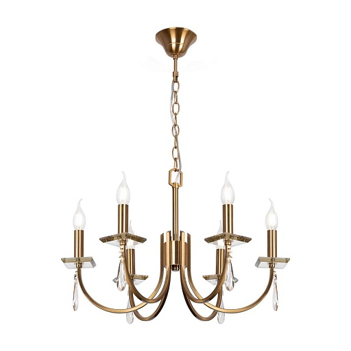 Люстра подвесная Freya Forte E14 240 Вт 16 кв.м (FR1006PL-06G)