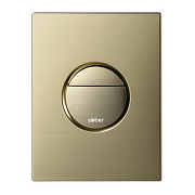 Клавиша смыва для инсталляций Abber пневматическая золото брашированное (AC0126BG) Клавиша смыва для инсталляций Abber пневматическая золото брашированное (AC0126BG)