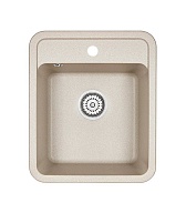 Мойка для кухни Granula Standard 500х420х190 мм врезная прямоугольная без крыла кварц бежевая Мойка для кухни Granula Standard 500х420х190 мм врезная прямоугольная без крыла кварц бежевая