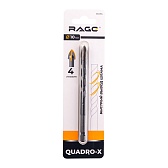 Сверло по плитке и стеклу спиральное Rage Quadro-X HEX 10х115 мм (554084)