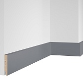 Плинтус МДФ Artiva веллюто гриджио 80х16х2400 мм Плинтус МДФ Artiva веллюто гриджио 80х16х2400 мм