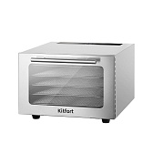 Сушилка для овощей и фруктов Kitfort КТ-1999 серебро