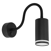 Спот настенный Arte Lamp Imai GU10 15 Вт 1 кв.м черный IP20 (A2266AP-1BK)