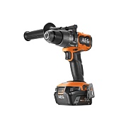 Дрель-шуруповерт ударная аккумуляторная бесщеточная AEG Проф BSB18BL2-602K 18 В 5 Ач Li-Ion 2 АКБ и ЗУ (22911357)