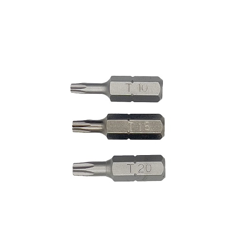 Набор бит Felo Industrial (02693116) TX15/TX20/TX25 25 мм (3 шт.) Набор бит Felo Industrial (02693116) TX15/TX20/TX25 25 мм (3 шт.)