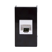 Розетка для кабель-канала компьютерная DKC Viva черная RJ45 2 модуля (45238) Розетка для кабель-канала компьютерная DKC Viva черная RJ45 2 модуля (45238)