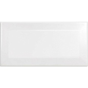 Плитка облицовочная Corsa Deco Soft Brick белая глянцевая 200x95x7 мм (54 шт.=1,026 кв.м)