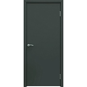 Дверь межкомнатная AquaDoor 700х2000 мм влагостойкая ПВХ графит глухая