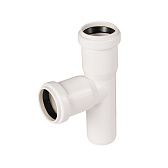 Тройник Ostendorf HTEA d40 мм 87° пластиковый белый для внутренней канализации (559680) Тройник Ostendorf HTEA d40 мм 87° пластиковый белый для внутренней канализации (559680)