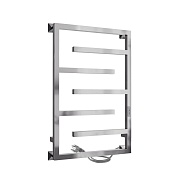 Полотенцесушитель электрический Indigo Delos 800х530 мм 120 Вт с терморегулятором хром
