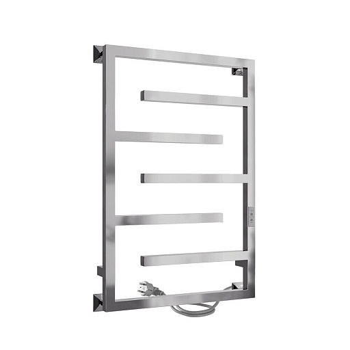 Полотенцесушитель электрический Indigo Delos 800х530 мм 120 Вт с терморегулятором хром