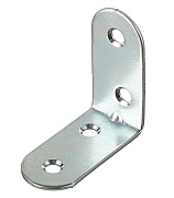 Уголок мебельный оцинкованный 40х40х16х1.7 мм (4 шт.) Уголок мебельный оцинкованный 40х40х16х1.7 мм (4 шт.)