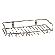 Полка для ванной WasserKraft Ammer 130х300х50 мм металл серебро (K-1311)