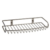 Полка для ванной WasserKraft Ammer 130х300х50 мм металл серебро (K-1311) Полка для ванной WasserKraft Ammer 130х300х50 мм металл серебро (K-1311)