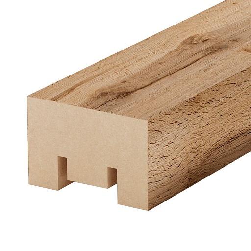 Декоративная рейка МДФ 30х20х2700 мм пекан Stella Декоративная рейка МДФ 30х20х2700 мм пекан Stella