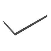 Экран для поддона Good Door Stella ABS-акрил 140х90х10 см прямоугольник черный (ЭЛ00181/ЭЛ00403)