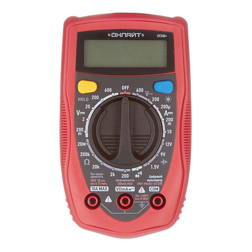 Мультиметр портативный Онлайт (90229) Мультиметр портативный Онлайт (90229)