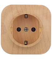 Розетка Legrand Quteo накладная дерево (782271) Розетка Legrand Quteo накладная дерево (782271)
