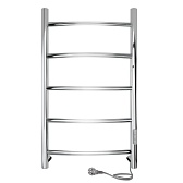 Полотенцесушитель электрический Indigo Arc Lux 800х432 мм 70 Вт с терморегулятором хром