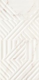 Плитка облицовочная Cersanit Moonlight белый рельеф 598х298х8,5 мм (8 шт.=1,425 кв.м)