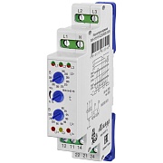 Реле напряжения модульное Меандр РКН-3-15-15 AC230В/AC400B 220 В 8 А тип AC (7860310)