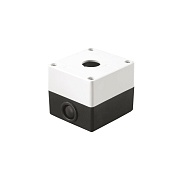 Корпус поста IEK КП101 пластиковый IP54 для кнопок управления 1 место белый (BKP10-1-K01)