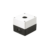 Корпус поста IEK КП101 пластиковый IP54 для кнопок управления 1 место белый (BKP10-1-K01)
