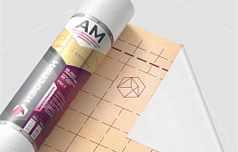 Гидро-ветрозащитная паропроницаемая мембрана Изоспан АМ 35 кв. м - фотография 3