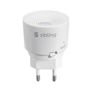 Умный датчик дыма Sibling Smart Home Powernet-GT белый