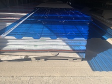 Профилированный поликарбонат SUNNEX МП-20 0,8 мм синий