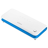 Вакуумный упаковщик Kitfort КТ-1562 белый/голубой