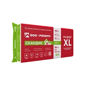 Утеплитель Роквул Лайт Баттс Скандик XL 1200x600x100 мм 4,32 кв. м - фотография 1