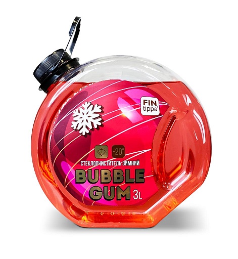 Стеклоочиститель зимний Bubble Gum -20C 3л