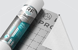 Гидро-пароизоляция Изоспан RF proff отражающая армированная пленка 35 кв. м - фотография 3