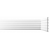 Панель декоративная из экополимера 200х2600х9 мм Bello Deco XPS СП 03/2.6 белая 0,52 кв.м Панель декоративная из экополимера 200х2600х9 мм Bello Deco XPS СП 03/2.6 белая 0,52 кв.м