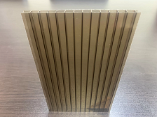 Сотовый поликарбонат GOODPLAST 4 мм бронза