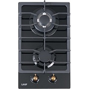 Варочная панель газовая Lauf PG-304BL classic 2 конфорки черная