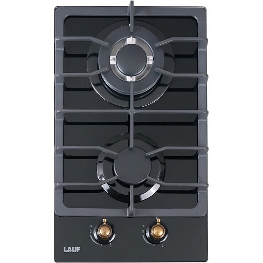 Варочная панель газовая Lauf PG-304BL classic 2 конфорки черная