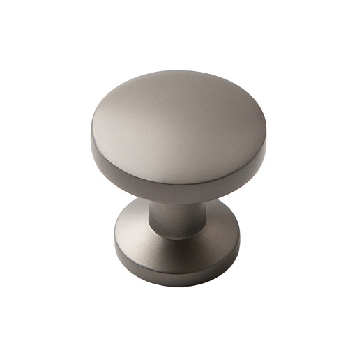 Ручка-кнопка мебельная Kerron Metallic d30 мм металлическая графит (K-2622 GF) Ручка-кнопка мебельная Kerron Metallic d30 мм металлическая графит (K-2622 GF)