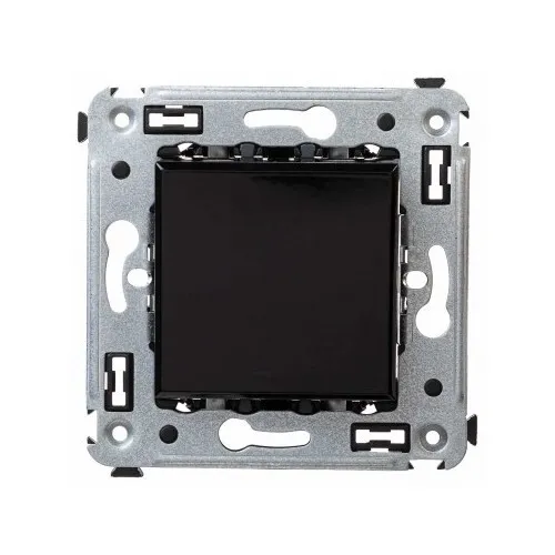 Выключатель DKC Avanti одноклавишный встраиваемый черный (3924853) Выключатель DKC Avanti одноклавишный встраиваемый черный (3924853)