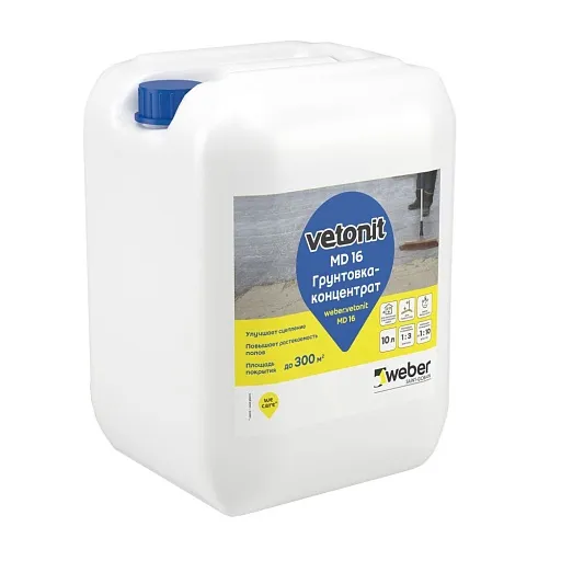 Грунт Weber.vetonit MD 16 концентрат 10 л