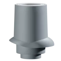 Docke PREMIUM/ Выход канализационный ИЗЛ-110/500/ Труба/ Серый