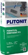 Наливной пол Plitonit P3 финишный самовыравнивающийся 20 кг