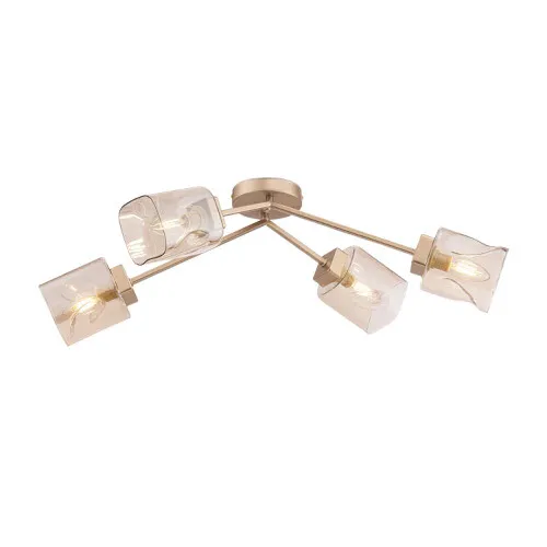 Люстра потолочная Freya Isabella E14 160 Вт 11 кв.м (FR5095CL-04G) Люстра потолочная Freya Isabella E14 160 Вт 11 кв.м (FR5095CL-04G)