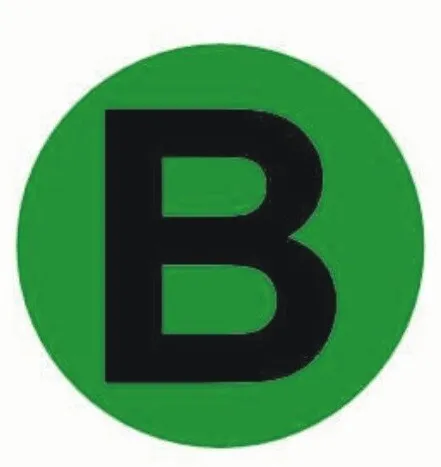 Наклейка знак электробезопасности EKF PROxima d20 мм B (100 шт.) (an-2-9-1)